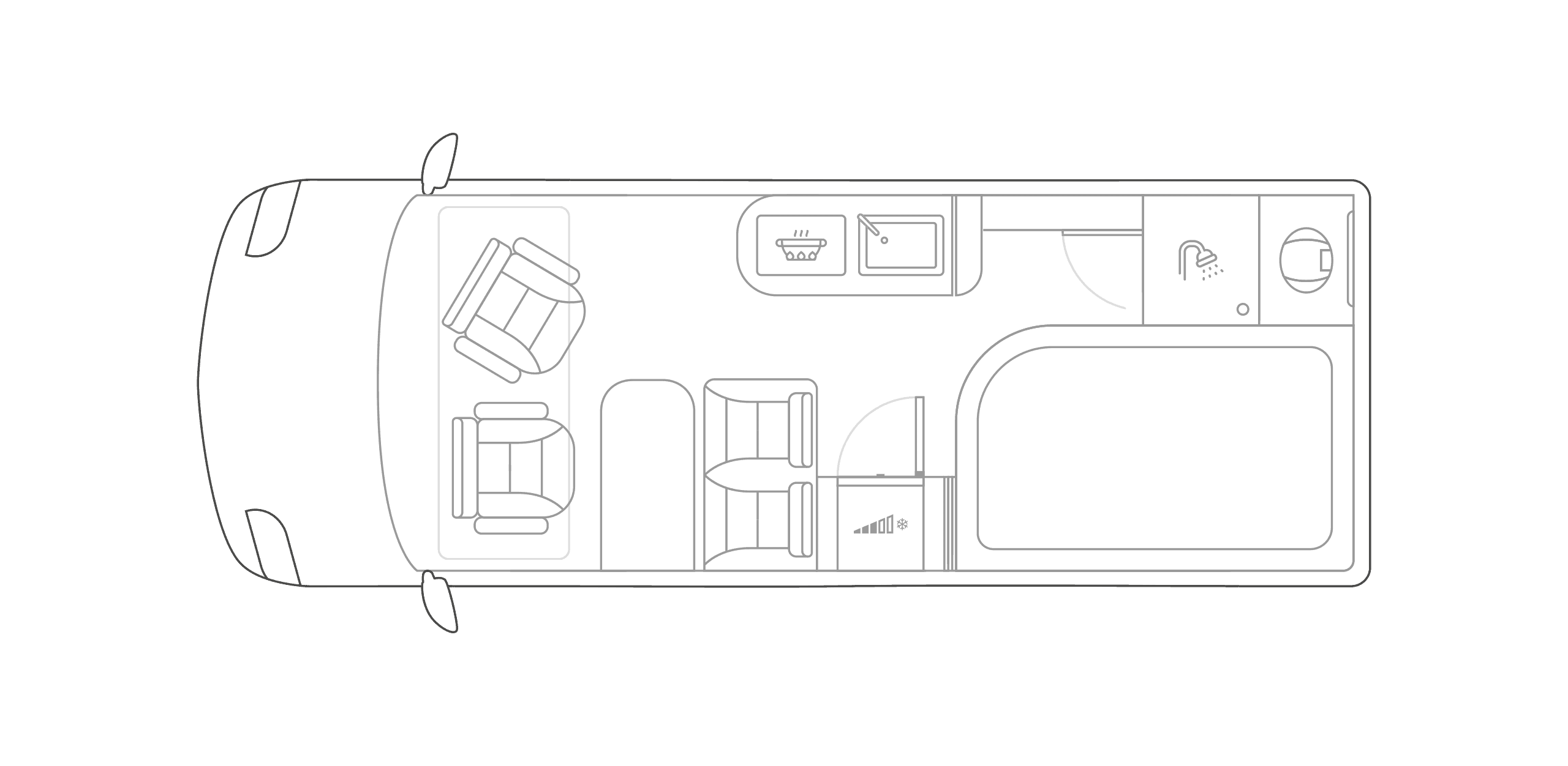 Voyager XS Grundriss Tag