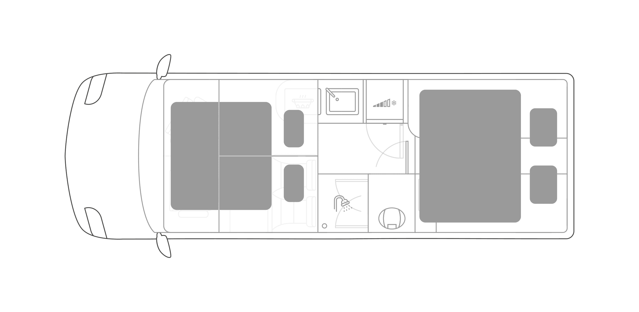 Voyager Z Grundriss Nacht